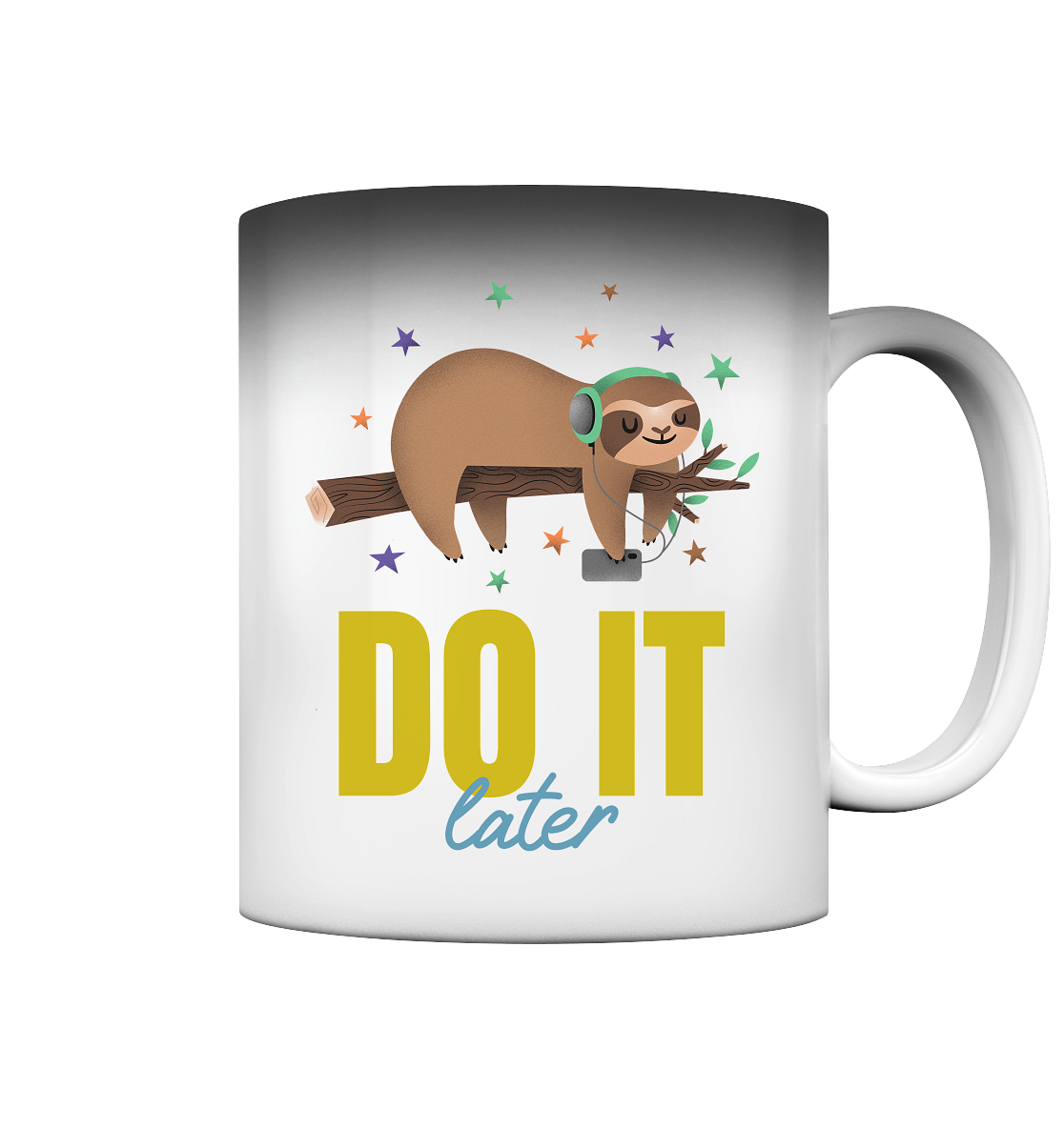 Tasse- Do it later- das coole Basic für jeden Tag