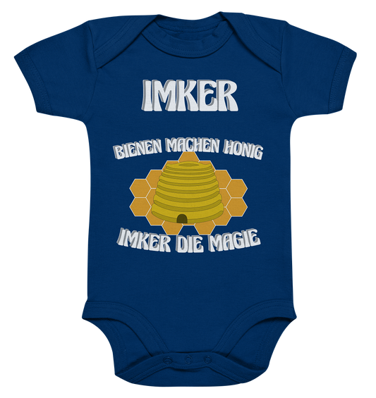 Imker, Bienen, Honig - Eine Magie, Imkerei, Wunder - Organic Baby Bodysuite