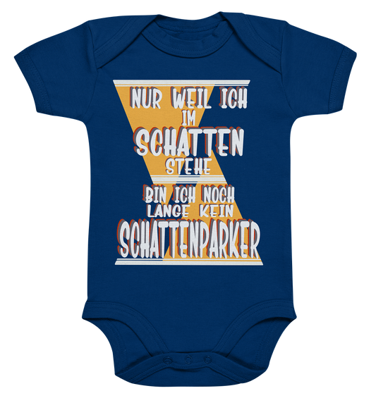 Schattenparker, mein Statement, Helles Design - Organic Baby Bodysuite