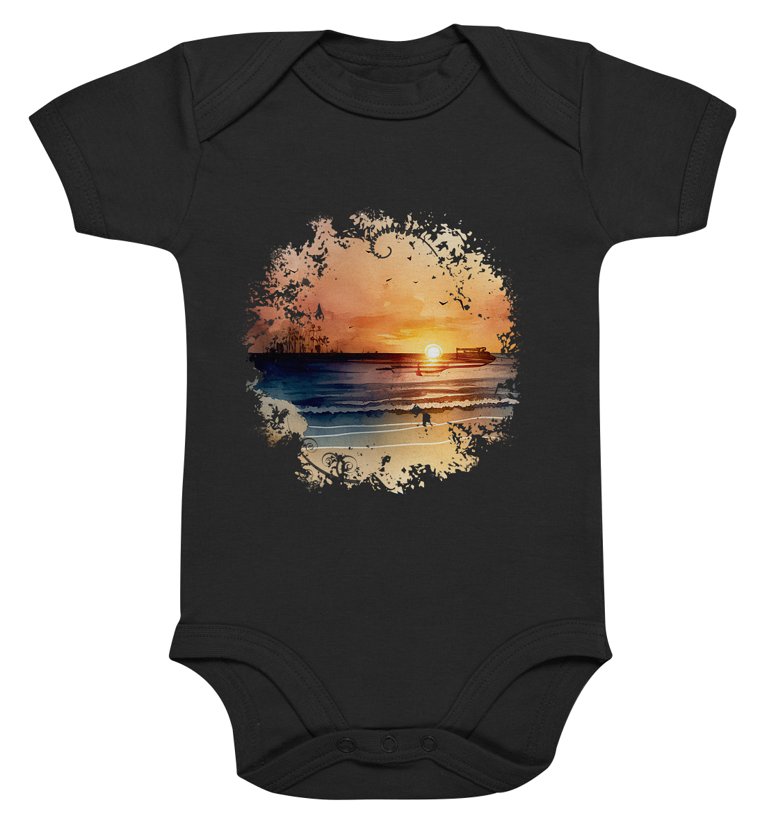 Sunset- "Endless Summer" Sommer und gute Laune in deinem Kleiderschrank - Organic Baby Bodysuite