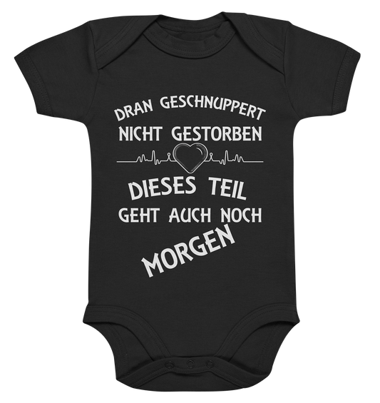 DRAN GESCHNUPPERT - Streetwear - Statements- Shirt, Hoodies & Co - Organic Baby Bodysuite