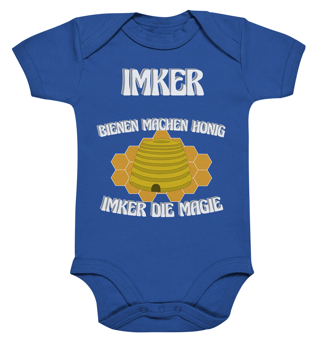 Imker, Bienen, Honig - Eine Magie, Imkerei, Wunder - Organic Baby Bodysuite