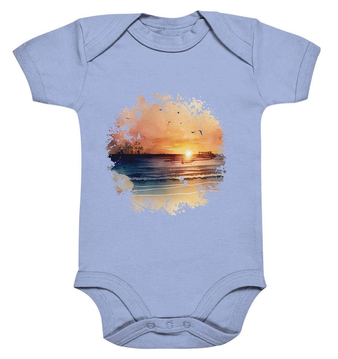 Sunset- "Endless Summer" Sommer und gute Laune in deinem Kleiderschrank - Organic Baby Bodysuite