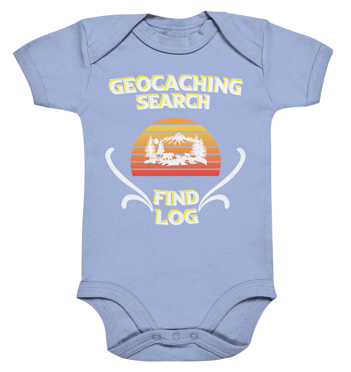 Geocaching, Suchen, Finden und Log, Geocache - Organic Baby Bodysuite