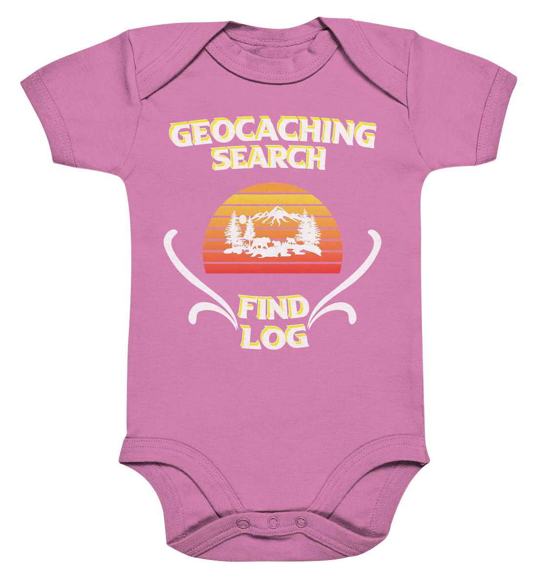 Geocaching, Suchen, Finden und Log, Geocache - Organic Baby Bodysuite