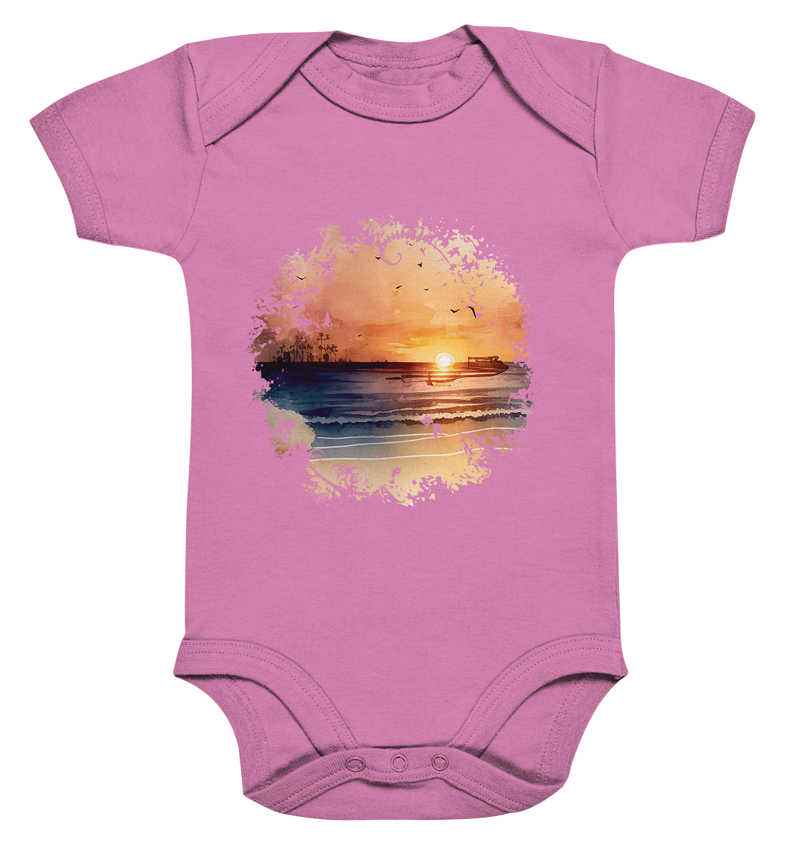 Sunset- "Endless Summer" Sommer und gute Laune in deinem Kleiderschrank - Organic Baby Bodysuite