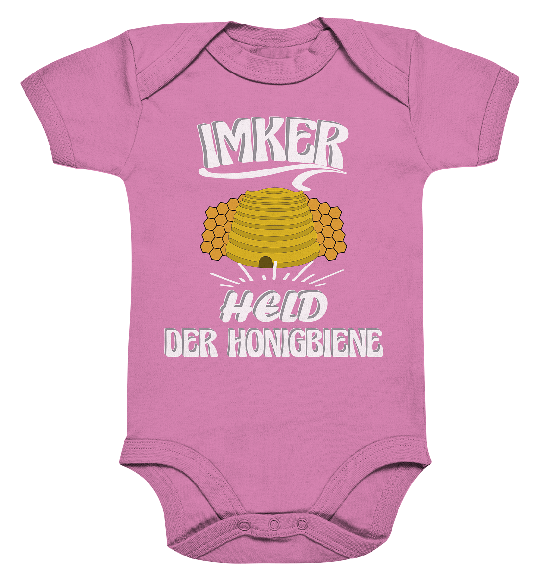 Imker, Bienen, Honig - Eine Magie, Imkerei, Wunder der Natur - Organic Baby Bodysuite