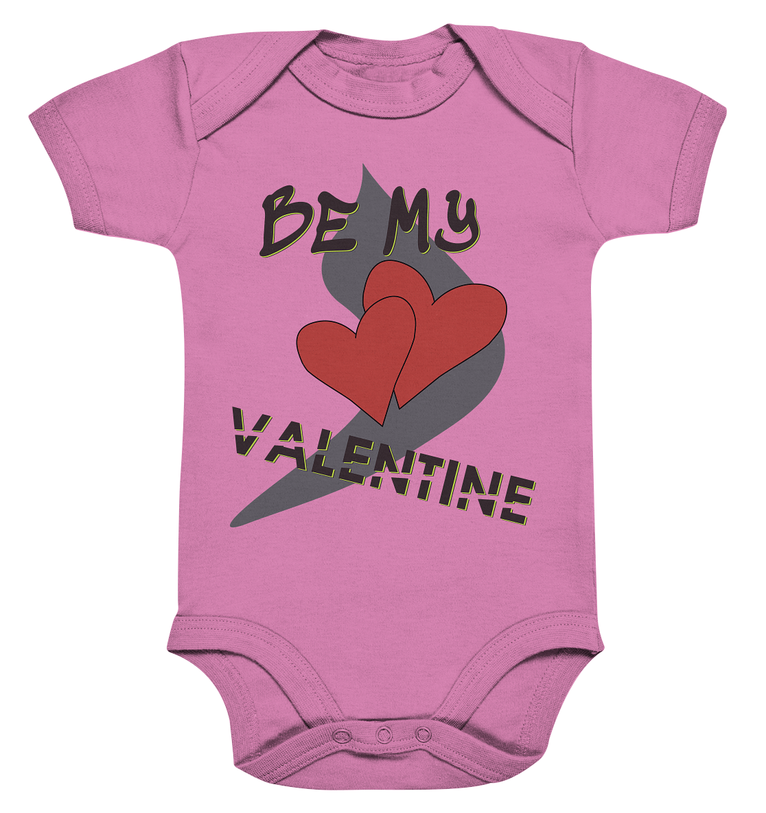 Be my Valentine, Valentinstag, 14. Februar - Organic Baby Bodysuite