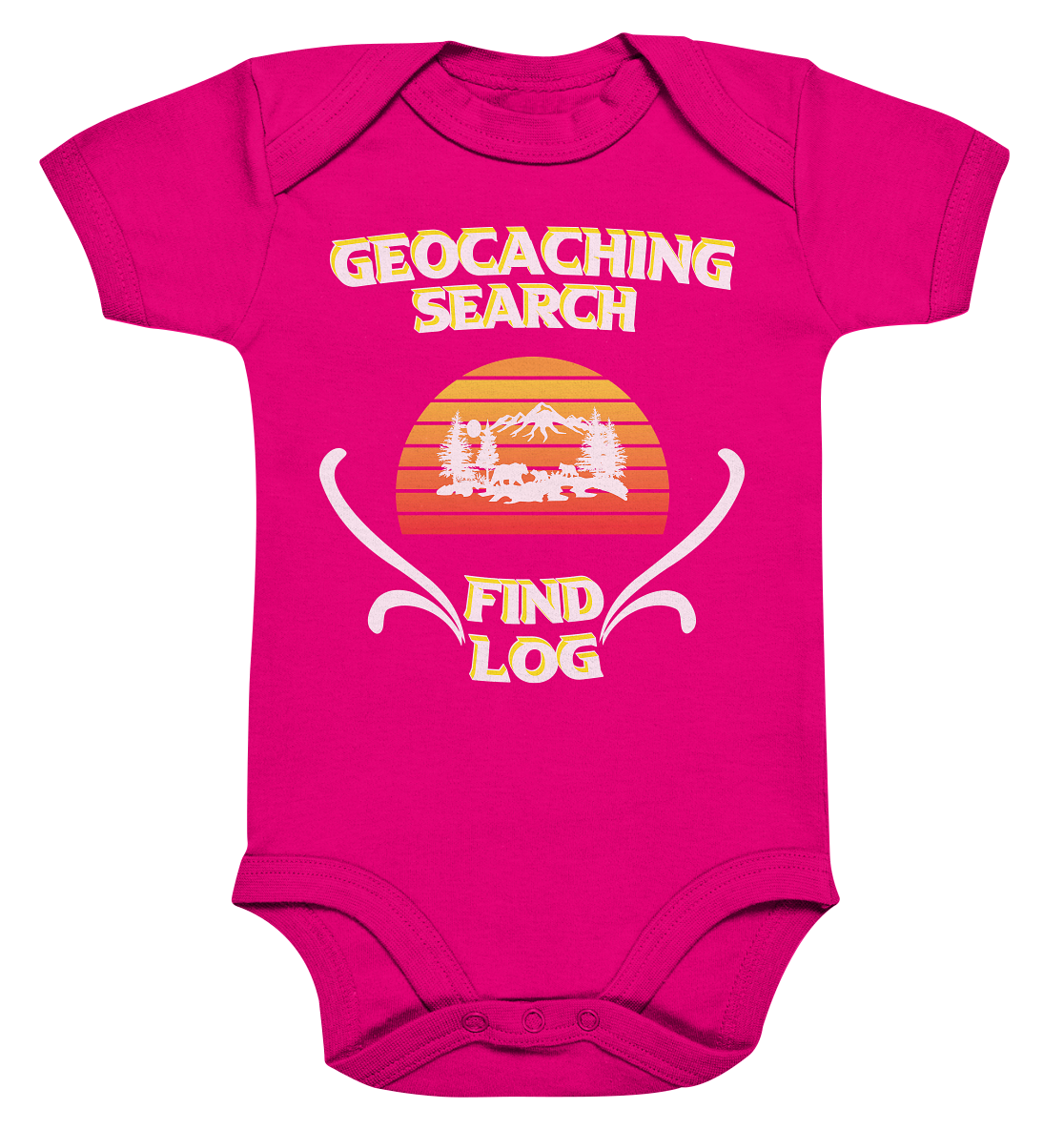 Geocaching, Suchen, Finden und Log, Geocache - Organic Baby Bodysuite