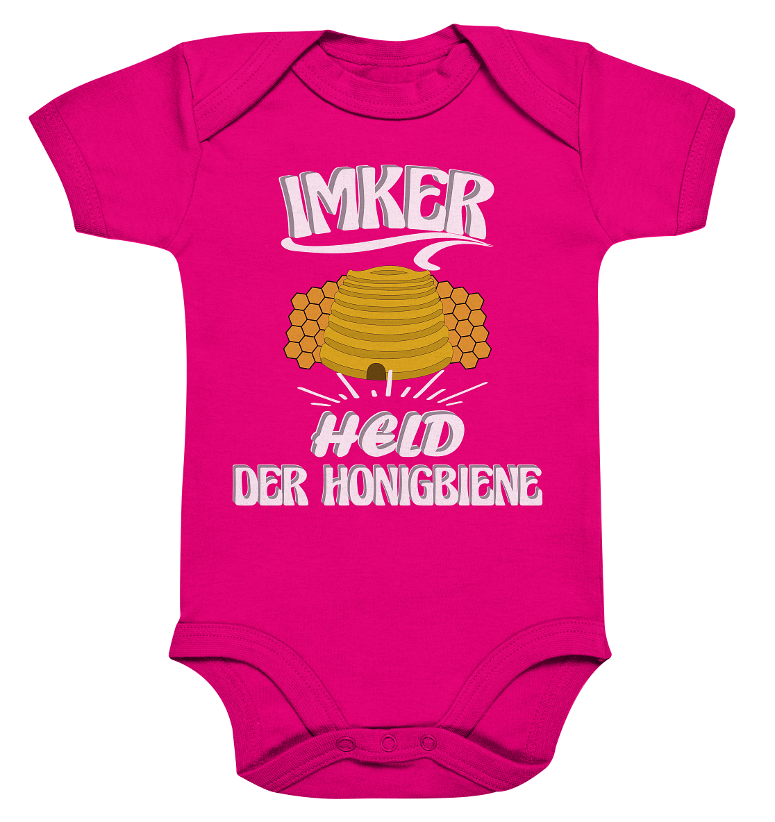 Imker, Bienen, Honig - Eine Magie, Imkerei, Wunder der Natur - Organic Baby Bodysuite