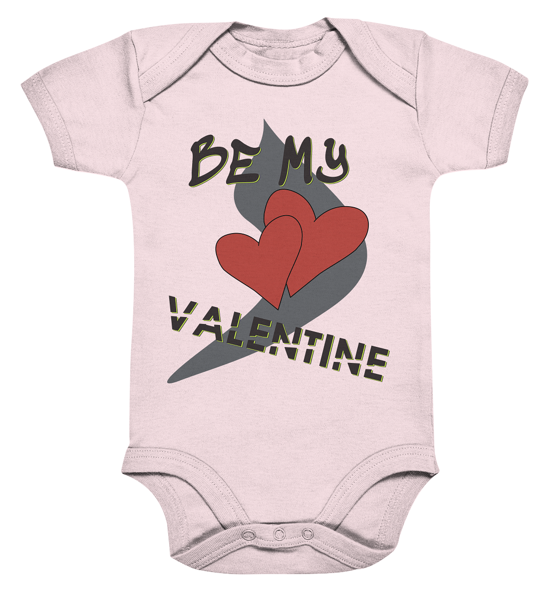 Be my Valentine, Valentinstag, 14. Februar - Organic Baby Bodysuite