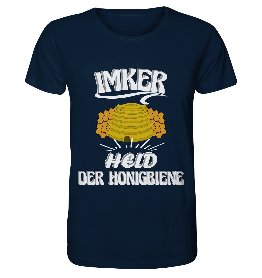 Imker, Bienen, Honig - Eine Magie, Imkerei, Wunder der Natur - Organic Basic Shirt