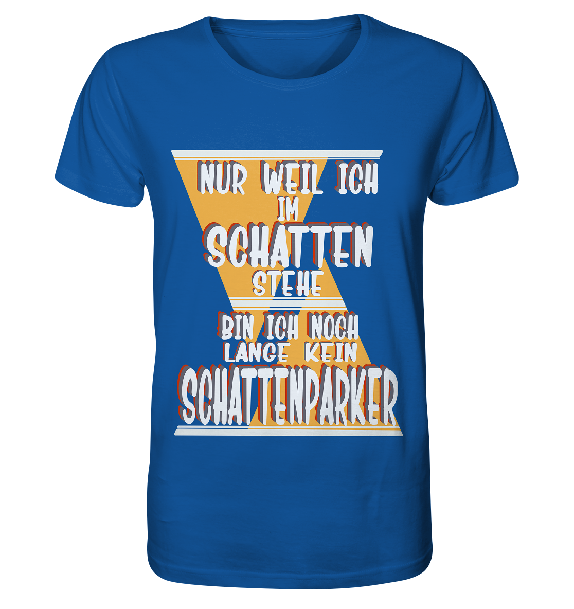 Schattenparker, mein Statement, Helles Design - Organic Basic Shirt