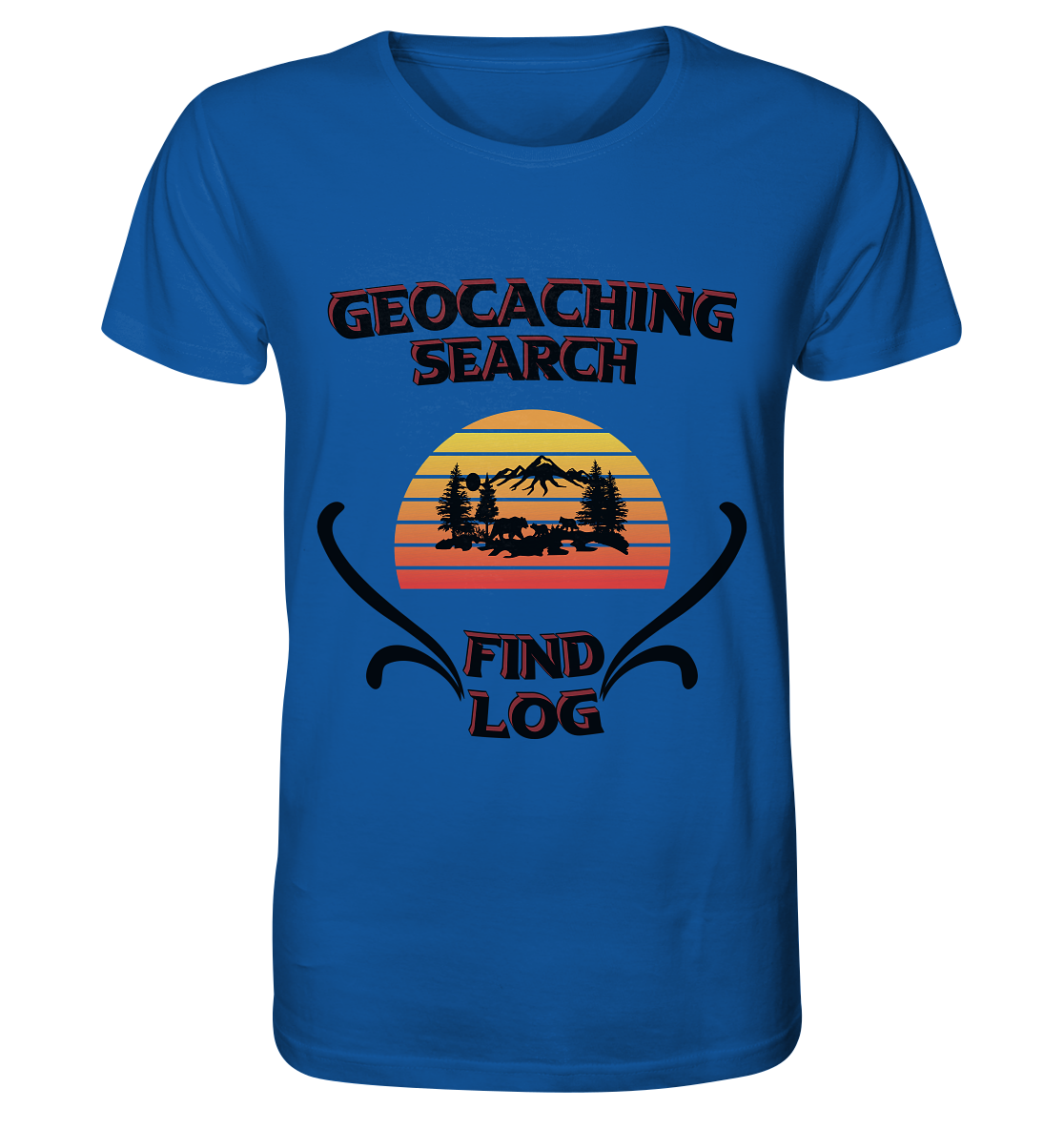 Geocaching, Suchen, Finden und Log, Geocaches - Organic Basic Shirt