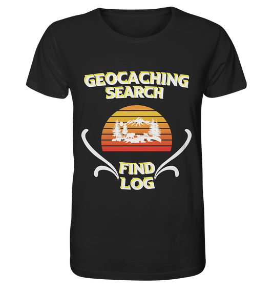 Geocaching, Suchen, Finden und Log, Geocache - Organic Basic Shirt