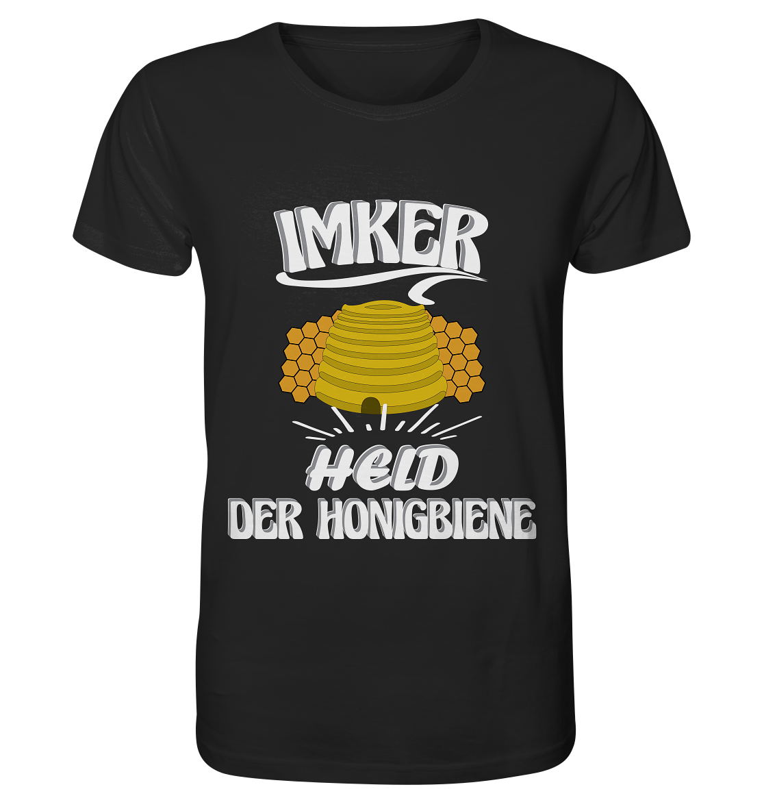 Imker, Bienen, Honig - Eine Magie, Imkerei, Wunder der Natur - Organic Basic Shirt