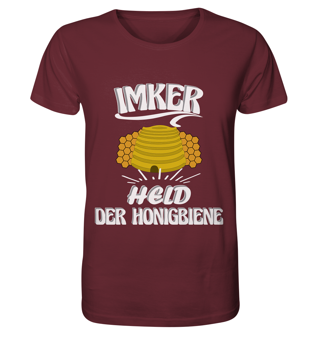 Imker, Bienen, Honig - Eine Magie, Imkerei, Wunder der Natur - Organic Basic Shirt