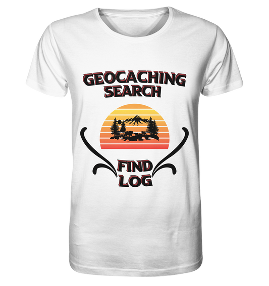 Geocaching, Suchen, Finden und Log, Geocaches - Organic Basic Shirt