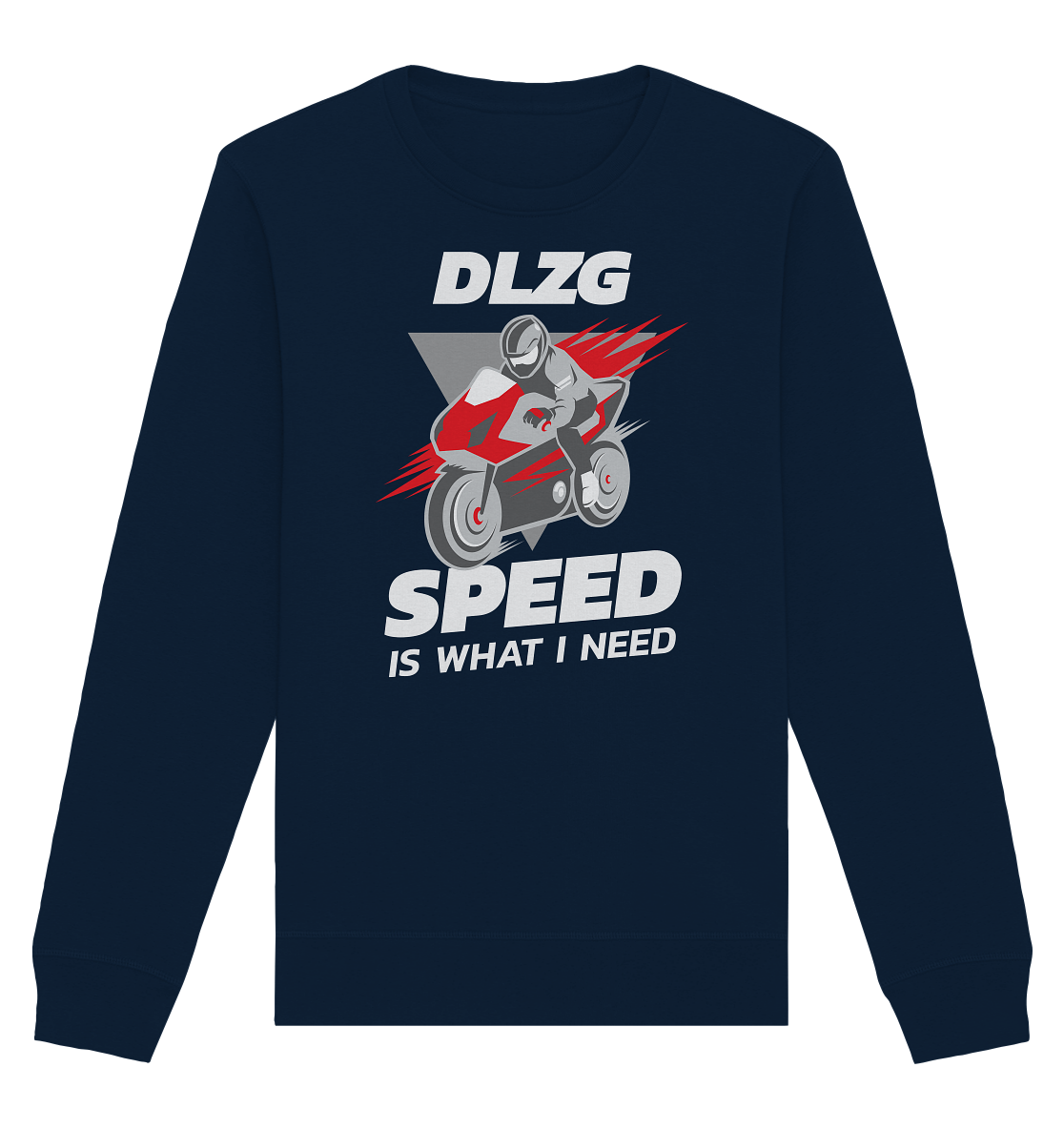 DLzG: Spaß und Action mit Speed Unisex Sweatshirt