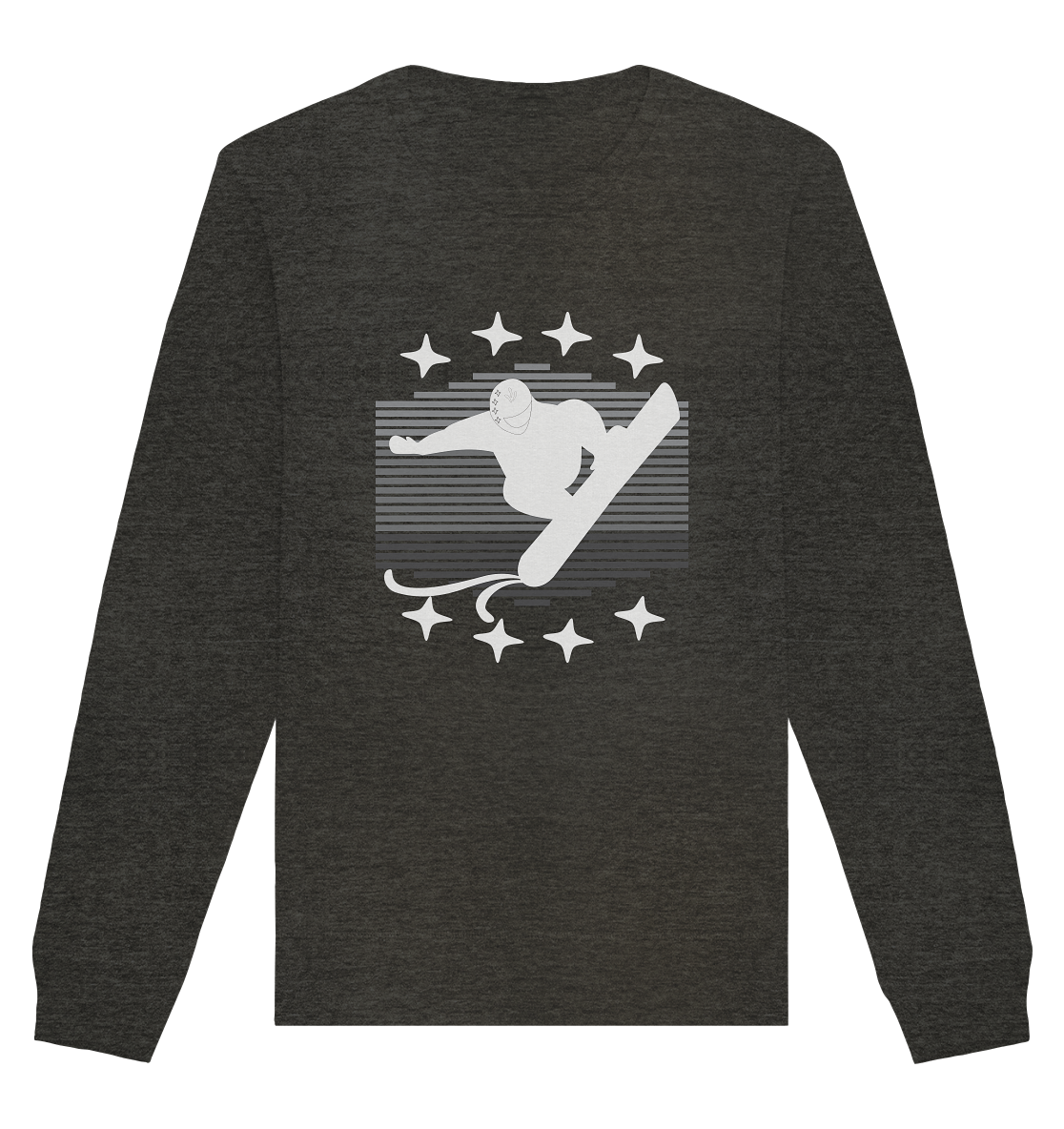 Snowboarder, Apres- Ski, Party danach, Piste - Organic Basic Unisex Sweatshirt