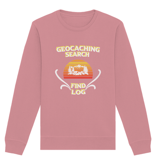 Geocaching, Suchen, Finden und Log, Geocache - Organic Basic Unisex Sweatshirt