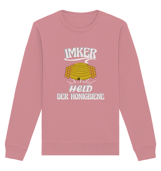 Imker, Bienen, Honig - Eine Magie, Imkerei, Wunder der Natur - Organic Basic Unisex Sweatshirt