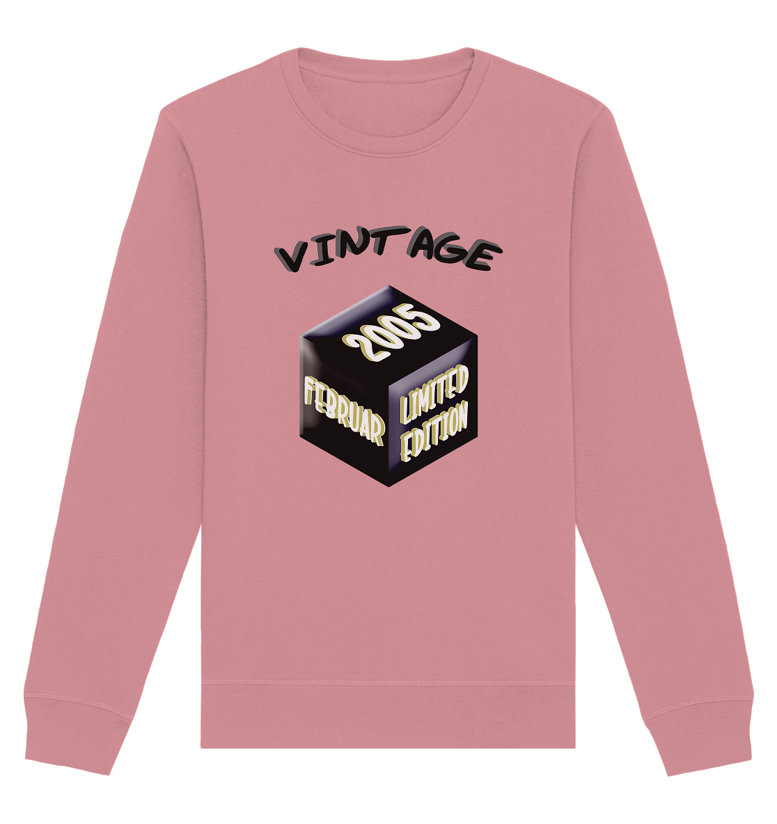 Vintage 2005 FEB Limited Edition, Geschenk zum 18 - Organic Basic Unisex Sweatshirt