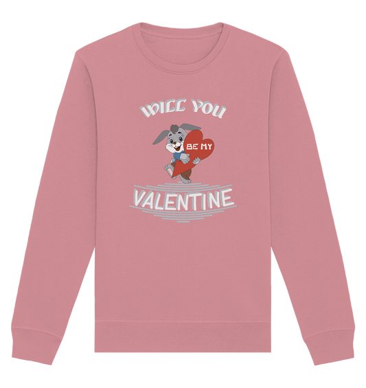 Valentine, Valentinstag am 14. Februar, Geschenkideen - Organic Basic Unisex Sweatshirt