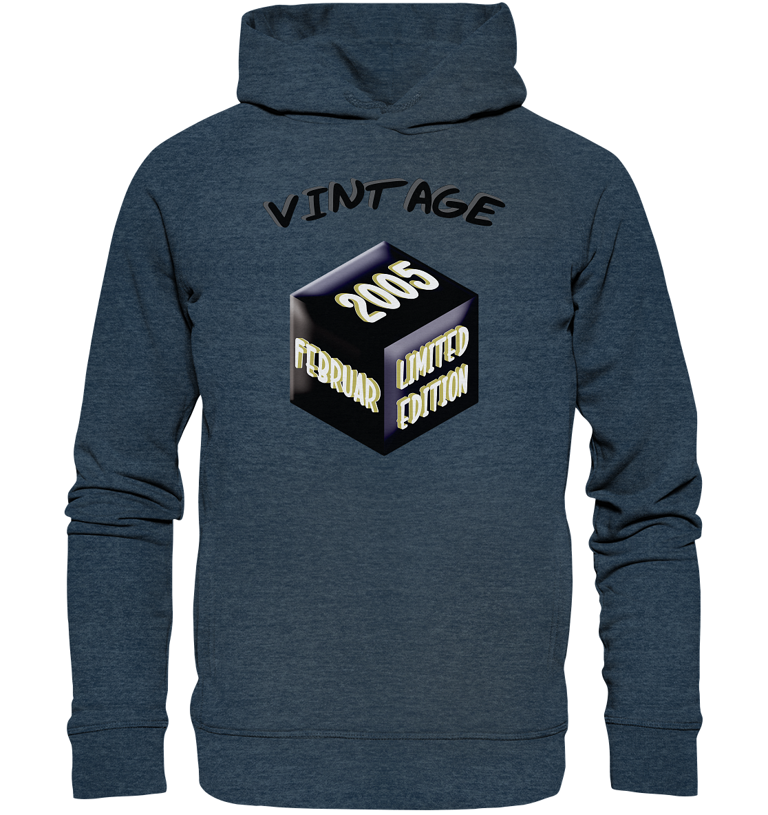 Vintage 2005 FEB Limited Edition, Geschenk zum 18 - Organic Fashion Hoodie