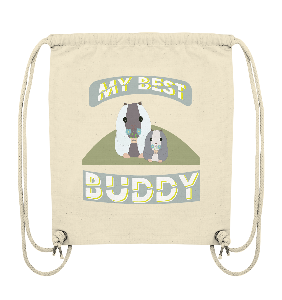 Best Buddy, Beste Freunde - Organic Gym-Bag