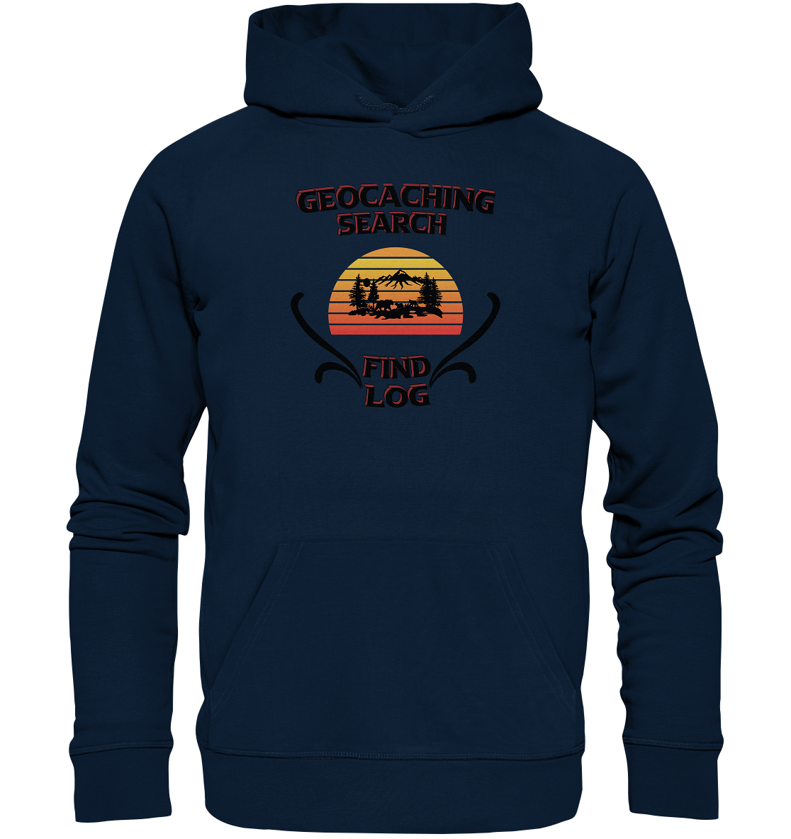 Geocaching, Suchen, Finden und Log, Geocaches - Organic Hoodie