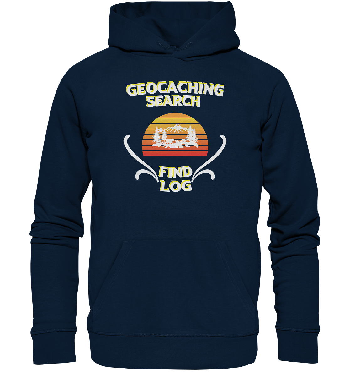 Geocaching, Suchen, Finden und Log, Geocache - Organic Hoodie