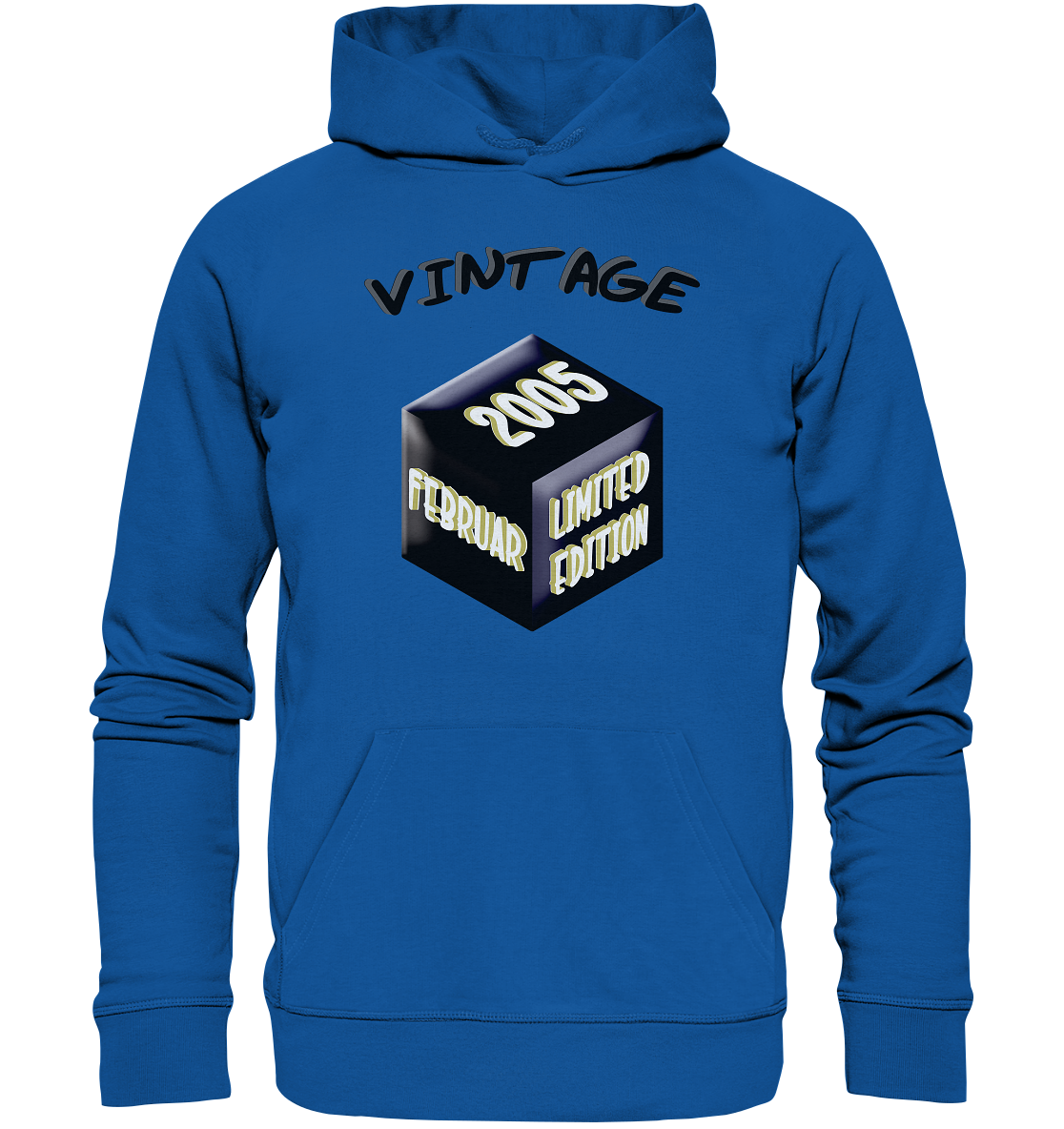 Vintage 2005 FEB Limited Edition, Geschenk zum 18 - Organic Hoodie