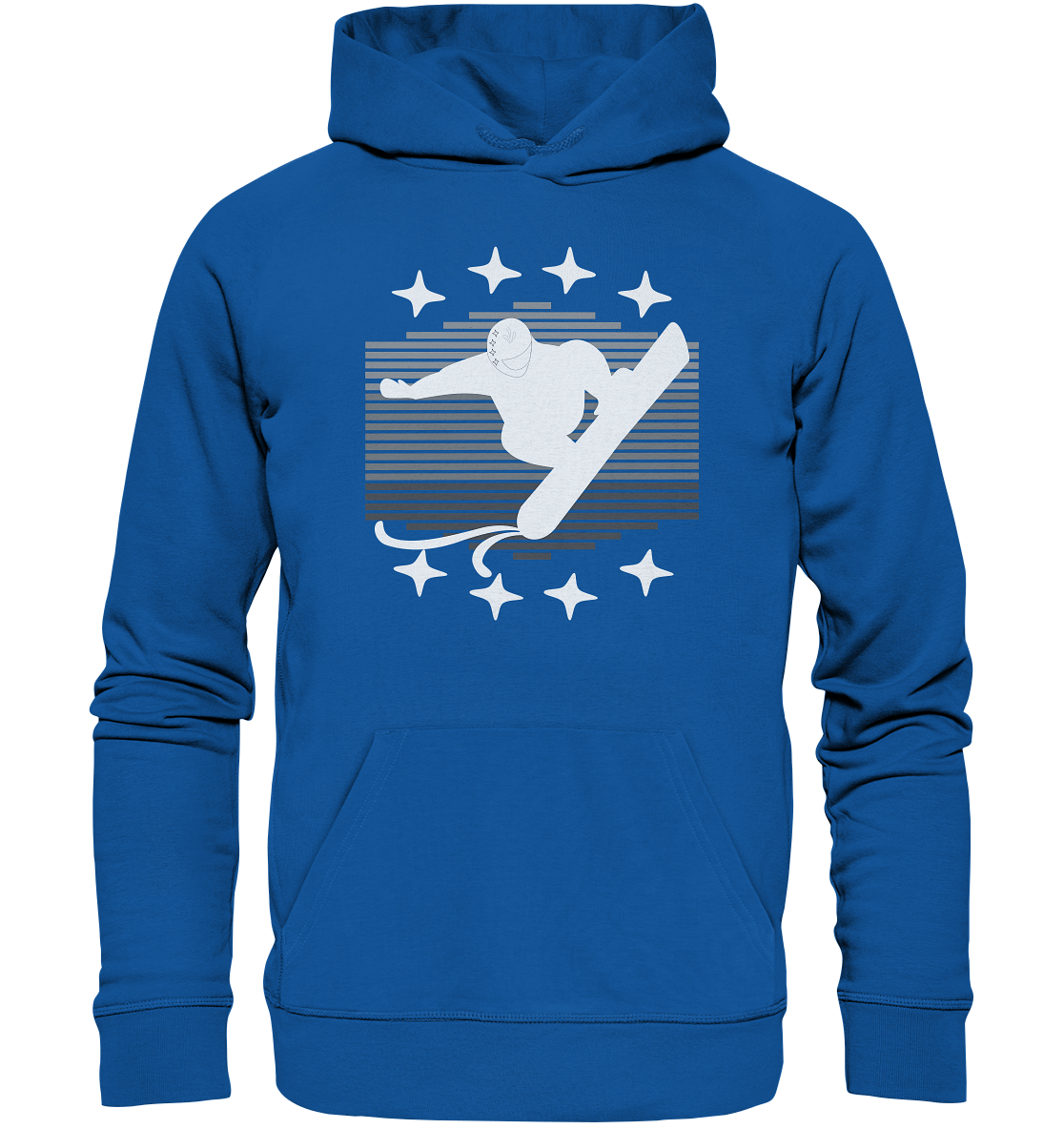 Snowboarder, Apres- Ski, Party danach, Piste - Organic Hoodie