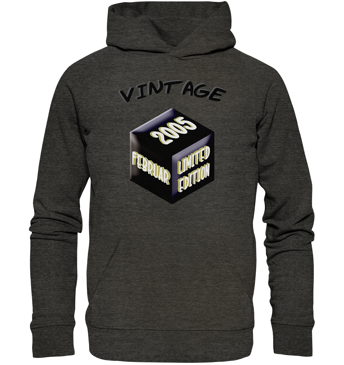 Vintage 2005 FEB Limited Edition, Geschenk zum 18 - Organic Hoodie