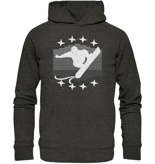 Snowboarder, Apres- Ski, Party danach, Piste - Organic Hoodie