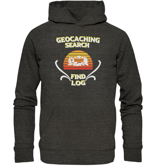 Geocaching, Suchen, Finden und Log, Geocache - Organic Hoodie