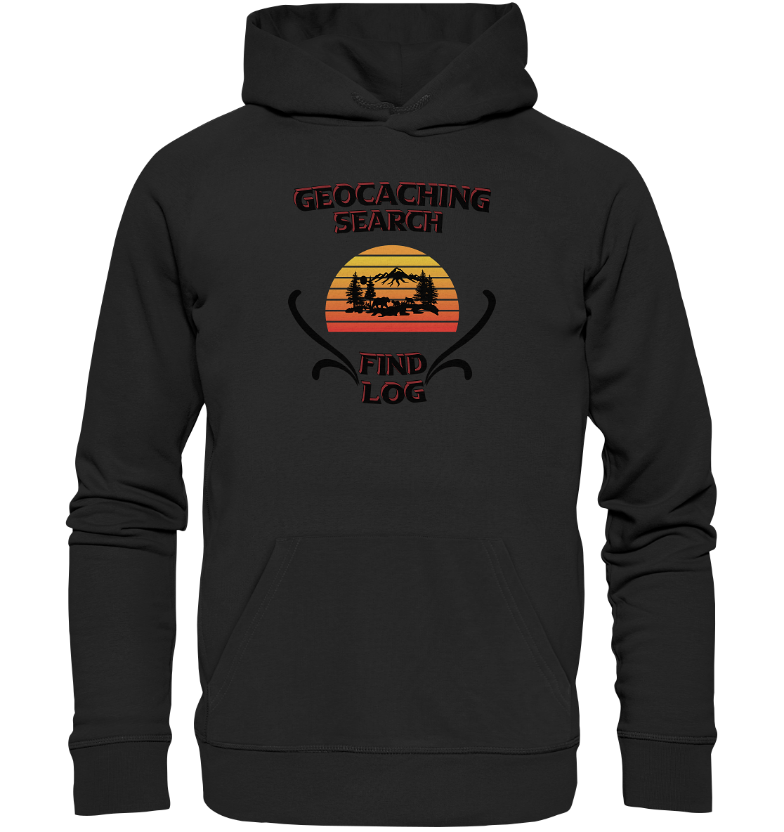 Geocaching, Suchen, Finden und Log, Geocaches - Organic Hoodie