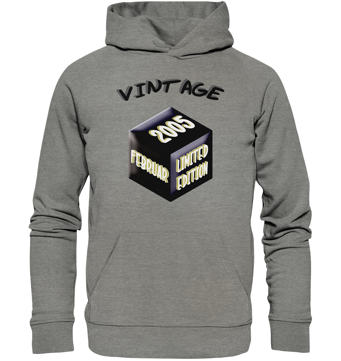 Vintage 2005 FEB Limited Edition, Geschenk zum 18 - Organic Hoodie