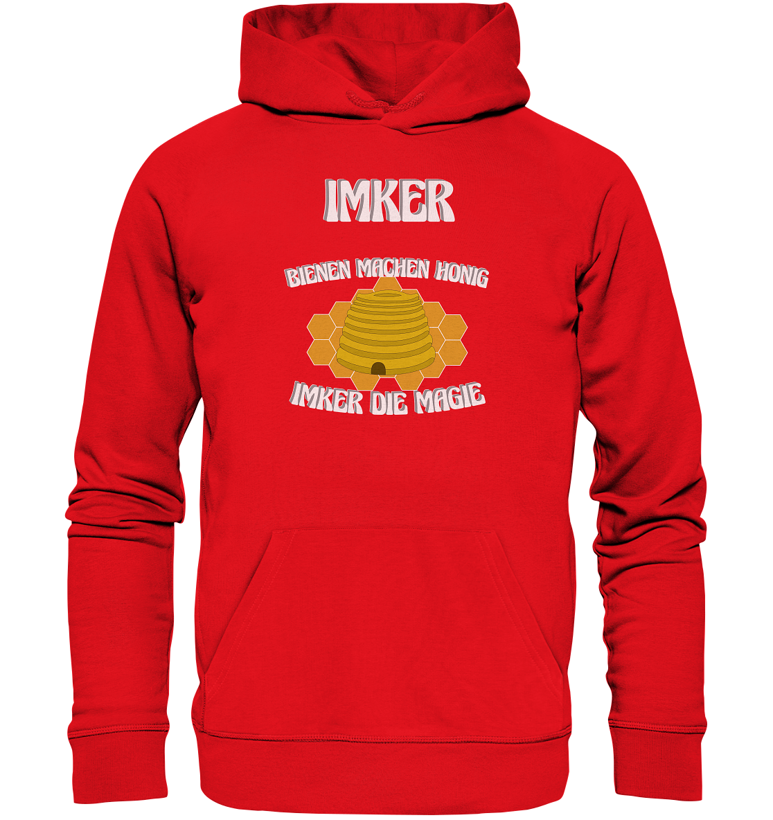 Imker, Bienen, Honig - Eine Magie, Imkerei, Wunder - Organic Hoodie