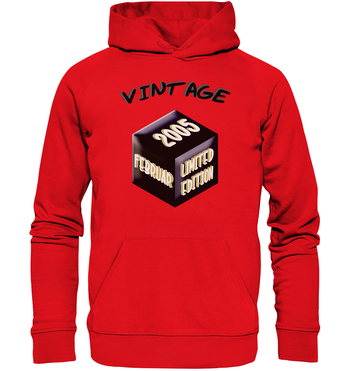 Vintage 2005 FEB Limited Edition, Geschenk zum 18 - Organic Hoodie