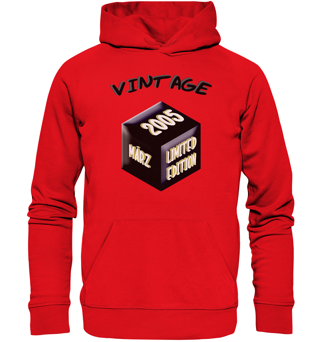 Vintage 2005 MÄRZ Limited Edition, Geschenk zum 18  - Organic Hoodie