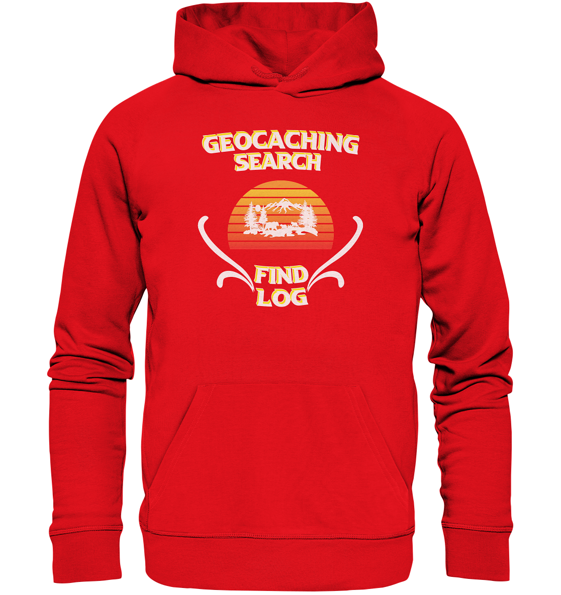 Geocaching, Suchen, Finden und Log, Geocache - Organic Hoodie