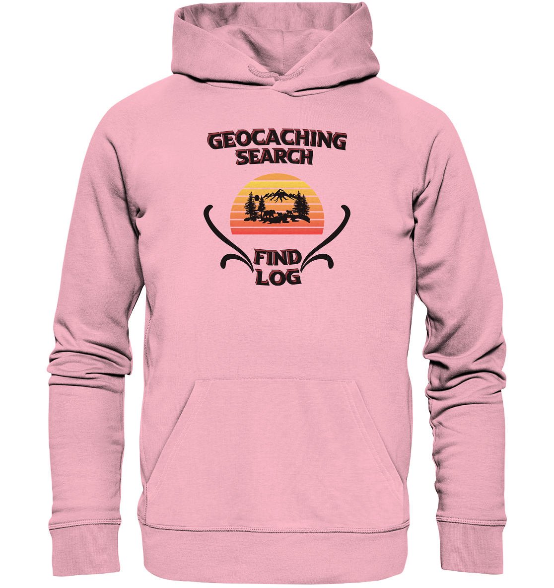 Geocaching, Suchen, Finden und Log, Geocaches - Organic Hoodie