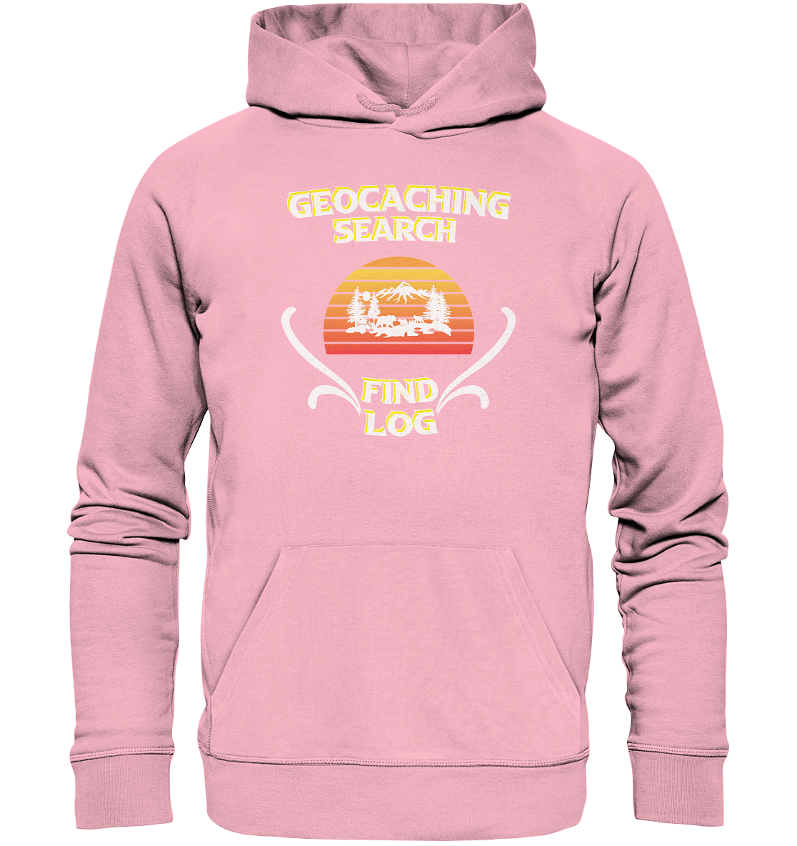 Geocaching, Suchen, Finden und Log, Geocache - Organic Hoodie