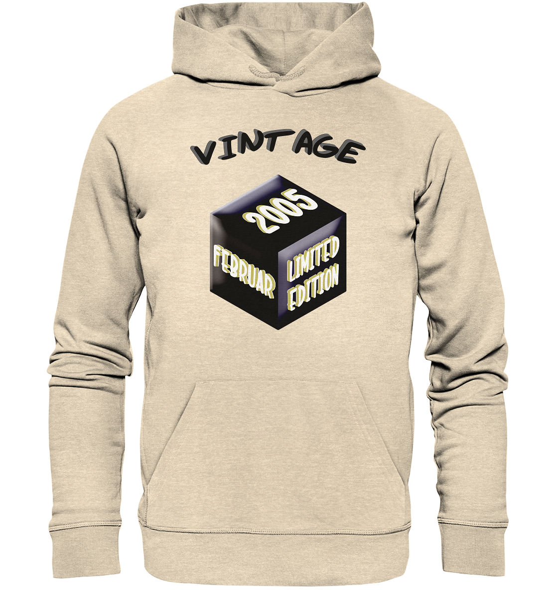 Vintage 2005 FEB Limited Edition, Geschenk zum 18 - Organic Hoodie