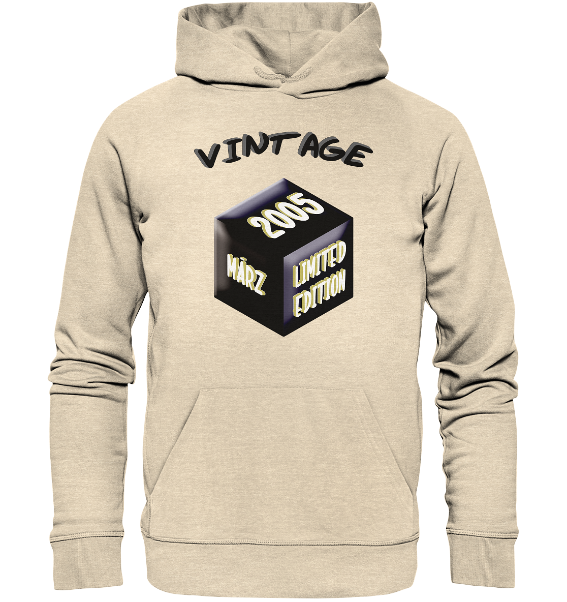 Vintage 2005 MÄRZ Limited Edition, Geschenk zum 18  - Organic Hoodie