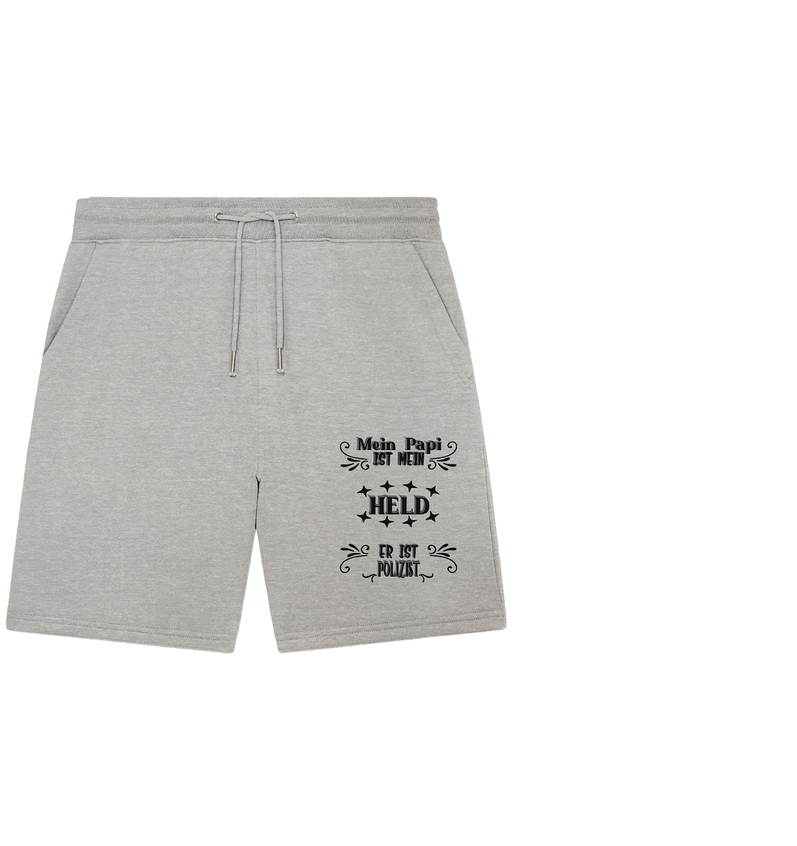 DAS PAPA PROJEKT-MEIN HELD-POLIZIST- Organic Jogger Shorts