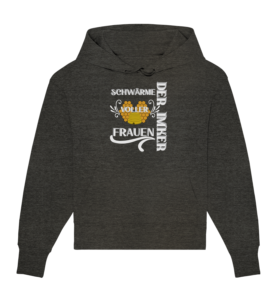 Der Imker, schwärme voller Frauen, Imkerei, Helden, Helles Motiv - Organic Oversize Hoodie