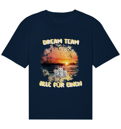 ORGANIC RELAXED SHIRT - DREAM TEAM ALLE FÜR EINEN NO 3